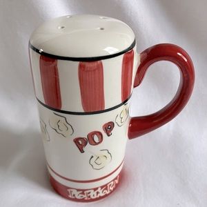 Retro Look Popcorn Salt Shaker
